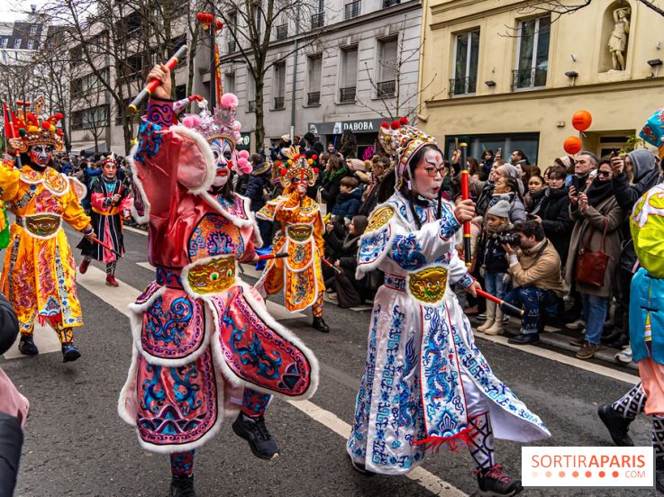 Défilé du Nouvel an Lunaire - Chinois 2025 Paris 13e - les photos