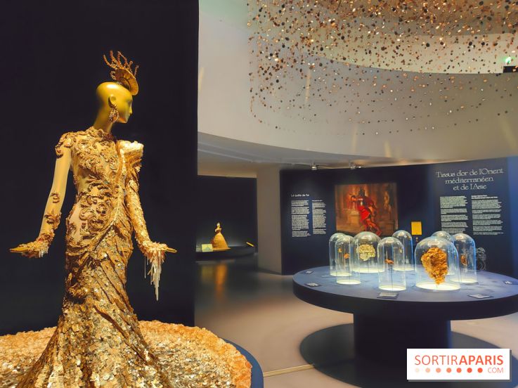 Au fil de l'or : l'expo brillante sur l'or dans l'art de la mode au musée du Quai Branly - photos