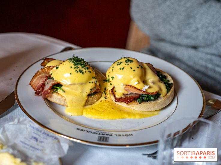 Le brunch confidentiel de l'Hotel Particulier de Montmartre -  oeufs benedicte