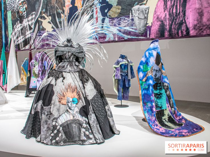 Raphaël Barontini : l'artiste au cœur d'une expo mode au Palais de Tokyo - DSC 2332