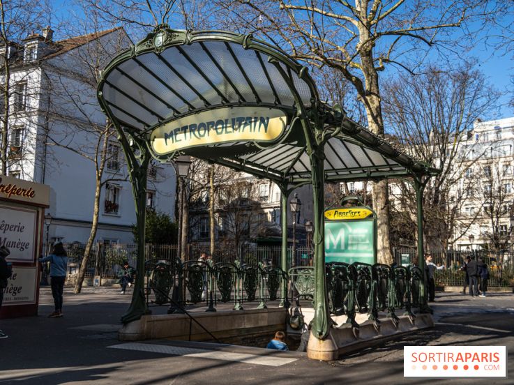 Station Abbesses - métro parisien