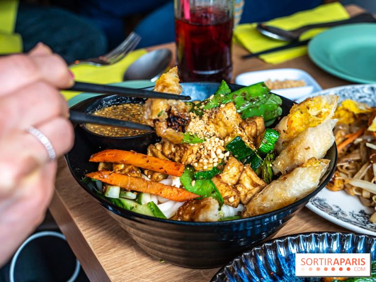 Buja restaurant végétarien thaï et Viet Paris 13e - photos - pas thai