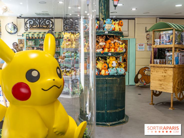 Premiere boutique Pokémon de Paris en photo