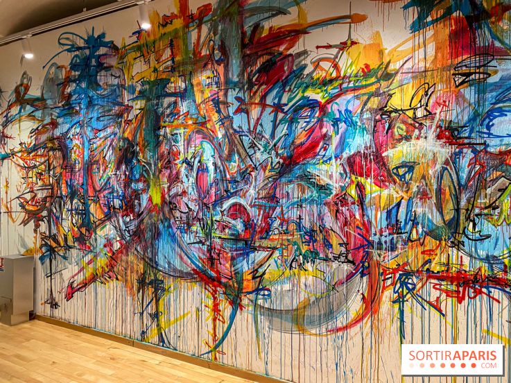 Exposition Graffiti x Georges Mathieu à la Monnaie de Paris - IMG 4597