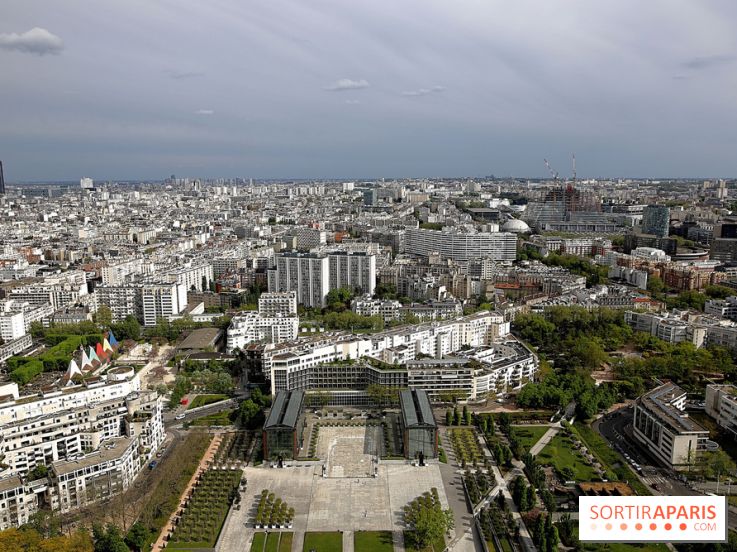 Ballon de Paris au parc André-Citroën : nos photos du vol à bord de l'aéronef - visuel Paris - vue aérienne Paris - vue toit Paris