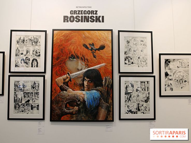 Rétrospective Grzegorz Rosinski, nos photos de l'expo gratuite à Paris - Expo Thorgal 16 fotor 20250425115920