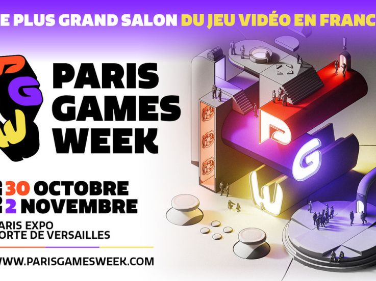 Paris Games Week 2025 - PGW 2025 visuelweb sortiraparis habillage 1500x1000