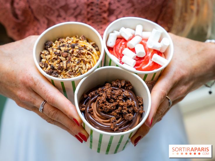 Les glaces gourmandes de l'Épicerie du Bristol - les photos