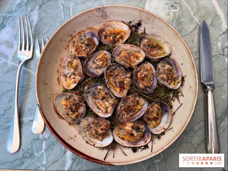 Divellec - Palourdes gratinées