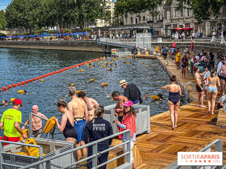 Baignade Seine Bras Marie
