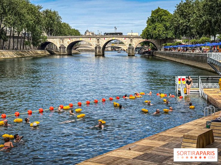 Baignade Seine Bras Marie