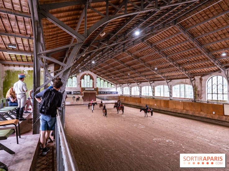 Visite guidée de l'École Mlitaire d'Équitation