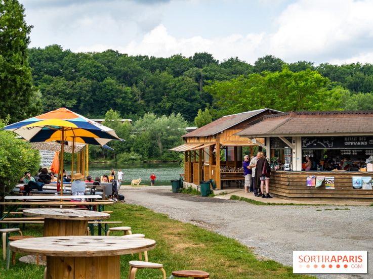 La Buvette de Samoreau près de Fontainebleau en Seine-et-Marne  - A7C02402