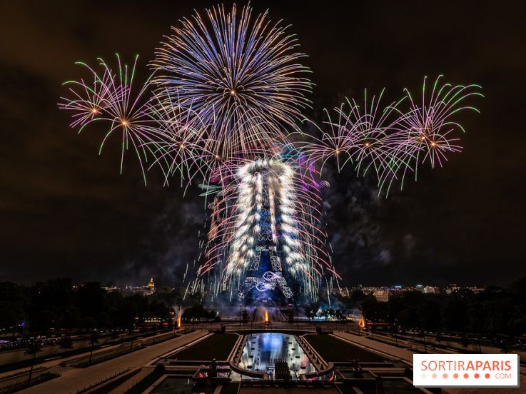 Le feu d’artifice du 14 juillet 2025 de Paris - les photos
