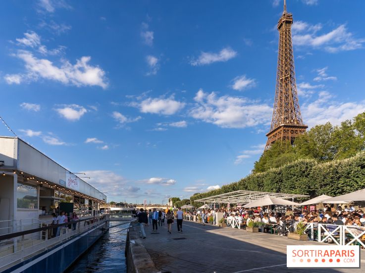 Bonnotte Club Paris, la guinguette branchée et abordable au pied de la Tour Eiffel