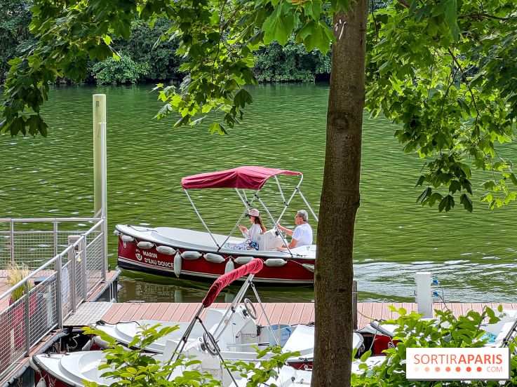 Base nautique de Bougival (78) : bateaux sans permis, aire de jeux et guinguette en bord de Seine - image00046