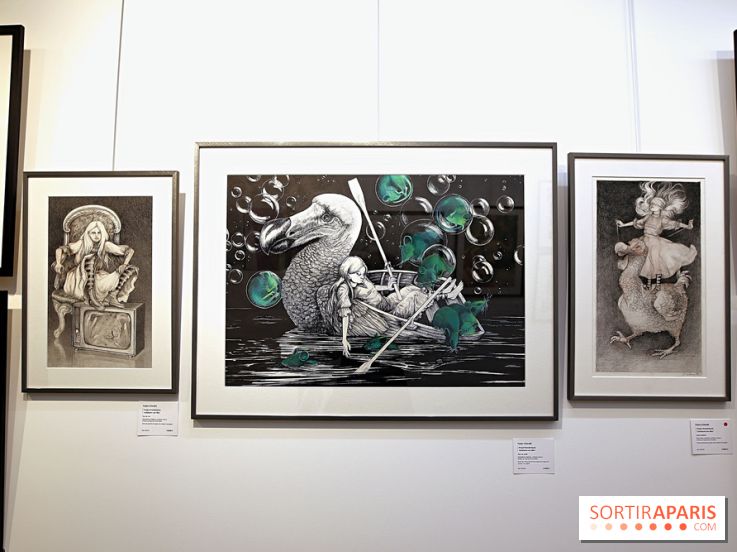 Exposition de Josep Homs et Daria Schmitt à la galerie Daniel Maghen, nos photos