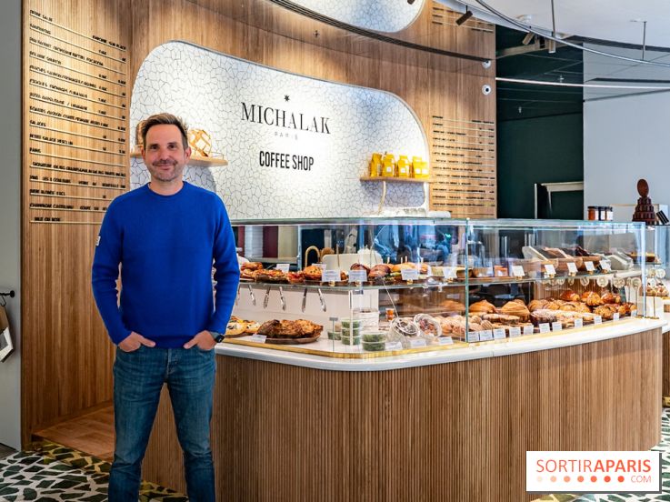 Le Coffee Shop Michalak au Printemps Haussmann, les photos