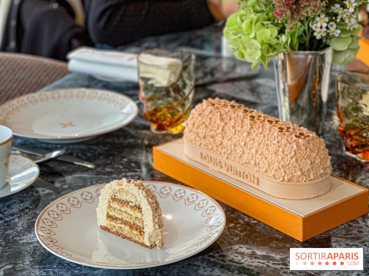 Bûche et chocolats de Noël 2025 de Louis Vuitton par Maxime Frédéric