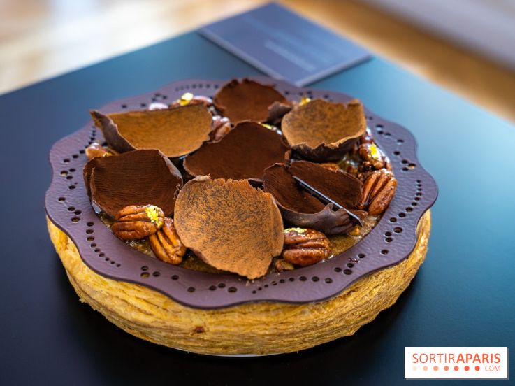 Bûche de Noël Opéra Garnier de la Maison du Chocolat 2025 - photos