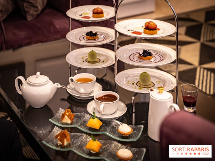Tea time du Trianon Palace à Versailles dans les Yvelines par Eddy Benghanem - photos