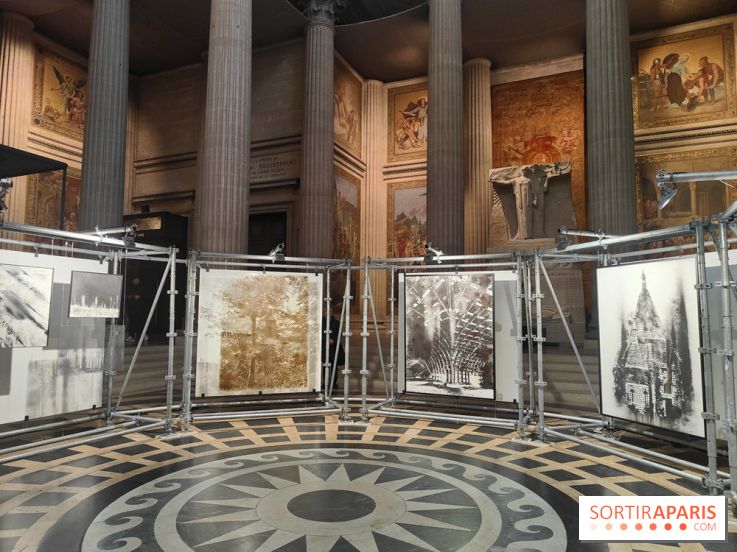 Ombre est lumière, mémoire des lieux : une exposition d'art contemporain au cœur du Panthéon