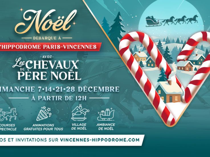 Noël s’invite à l’Hippodrome de Paris-Vincennes… et c’est féérique !