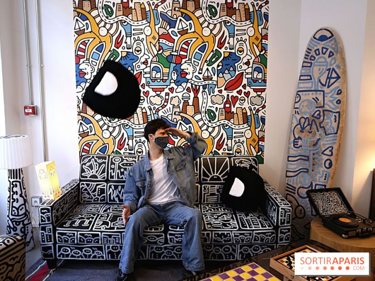 Sur les traces du D. : nos photos de l'exposition du street artiste au Wilde - Le lieu à Paris