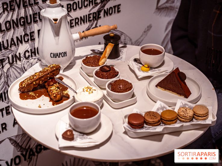 salon de thé chocolatier Chapon Saint-Germain-En-Laye - Yvelines:  chocolat chaud et gourmandises - photos - A7C01883