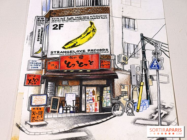 Balade urbaine, le Japon croqué par Florent Chavouet