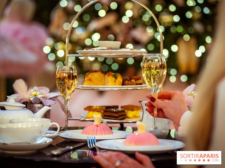 Le tea time de l'Intercontinental Paris Le Grand spécial Opéra x Repetto