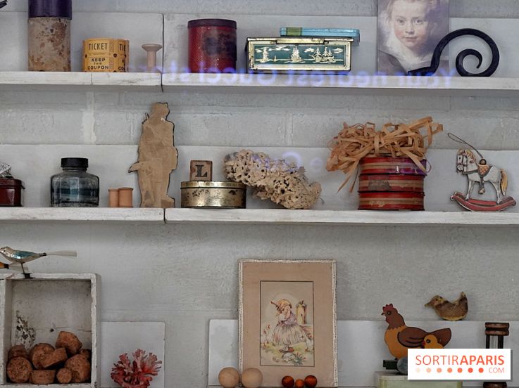 L'atelier de Joseph Cornell recréé par Wes Anderson à la galerie Gagosian