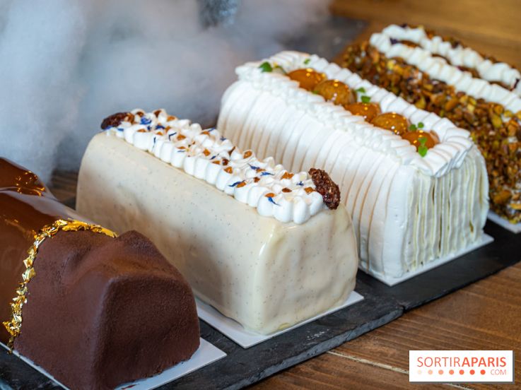 Les bûches de Noël artisanales de Baiman's Cake à Montreuil - photos