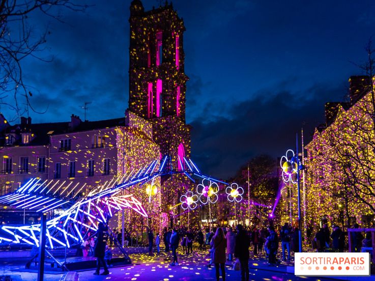Lueurs de Mantes 2026, les photos du parcours lumineux gratuit des Yvelines