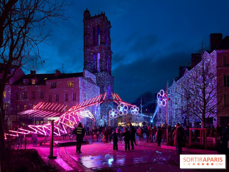 Lueurs de Mantes 2026, les photos du parcours lumineux gratuit des Yvelines