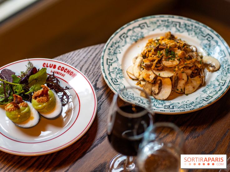 Club Cochon l'Auberge, le bistrot français Paris 9e - entrées