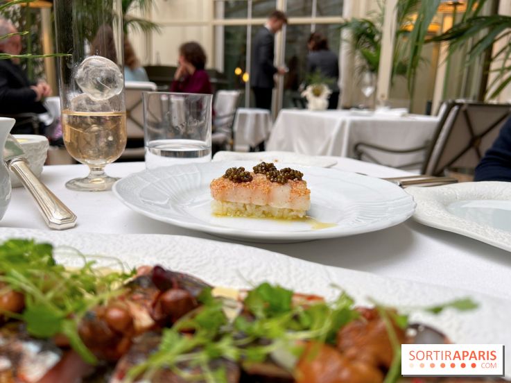 La Véranda, La Réserve Hôtel & Spa - Sole meunière, caviar
