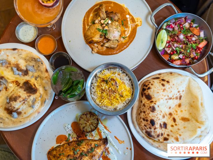 Andaaz restaurant indien Paris 17e - table