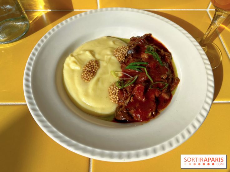 Tout Day - Daube de champignons, purée