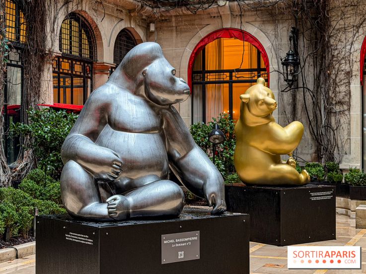 Exposition gratuite au Plaza Athénée : le bestiaire de Michel Bassompierre s'invite au palace - IMG 3929