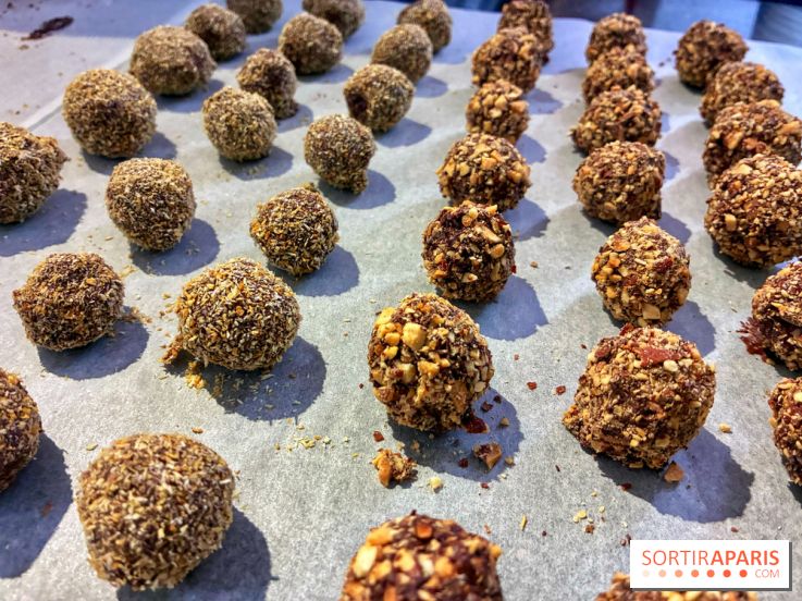 Atelier rocher praliné Edwart Chocolatier