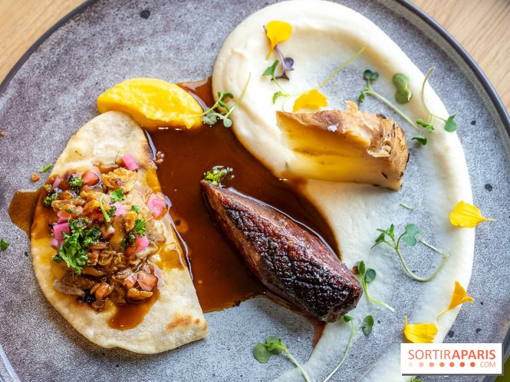 Le Camélia restaurant à Bougival- photos.