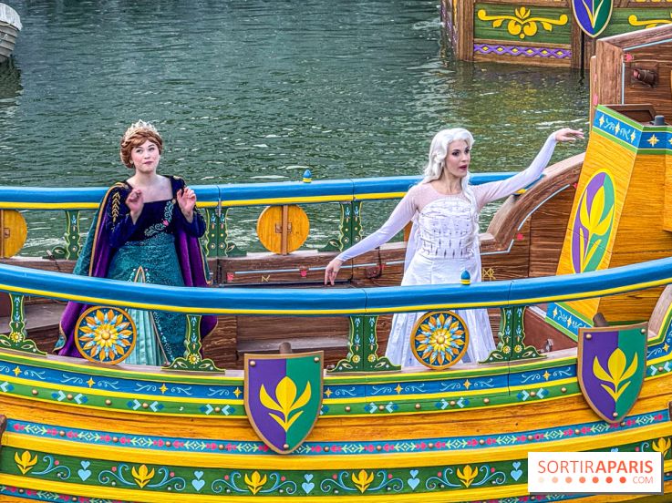 Célébration à Arendelle, le spectacle La Reine des Neiges à Disneyland Paris