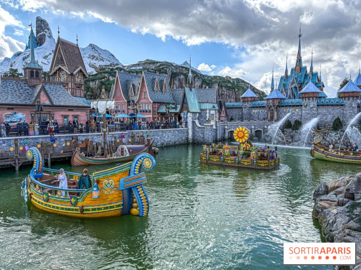 Célébration à Arendelle, le spectacle La Reine des Neiges à Disneyland Paris