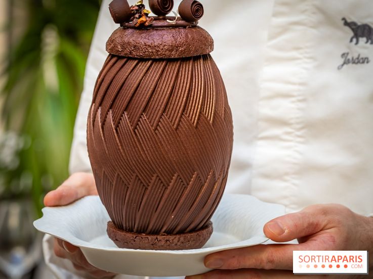 L'oeuf de Pâques Paris-Brest de la Réserve 2026 par Jordan Talbot - photos - A7C09333