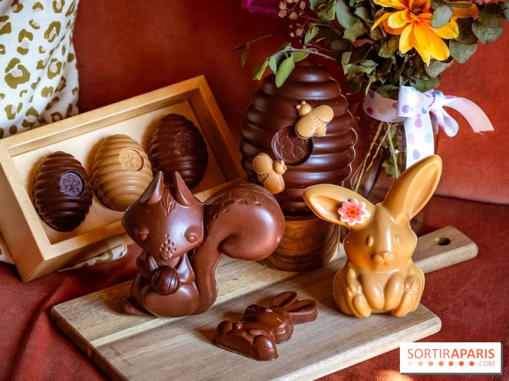 Les chocolats de Pâques 2026 de la chocolaterie-pâtisserie Jardin Sucré - photos - A7C09507