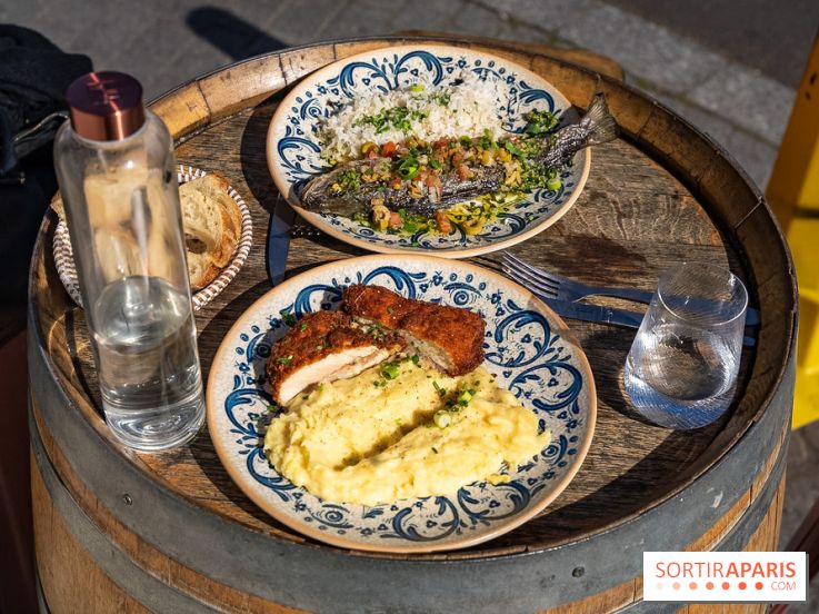 La Petite Marguerite, bouillon des puces de Saint-Ouen 93 - photos - table