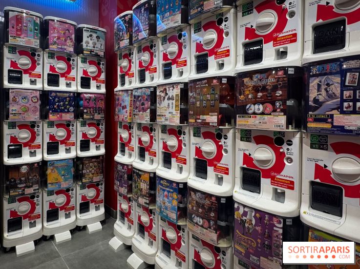 Boutique Gashapon Rue Rivoli