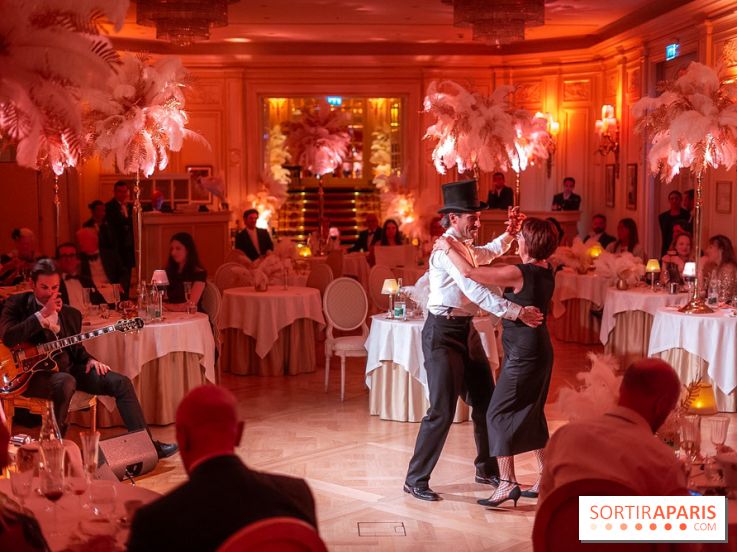 Soirée Gatsby au Ritz Paris, le dîner - spectacle exceptionnel - photos