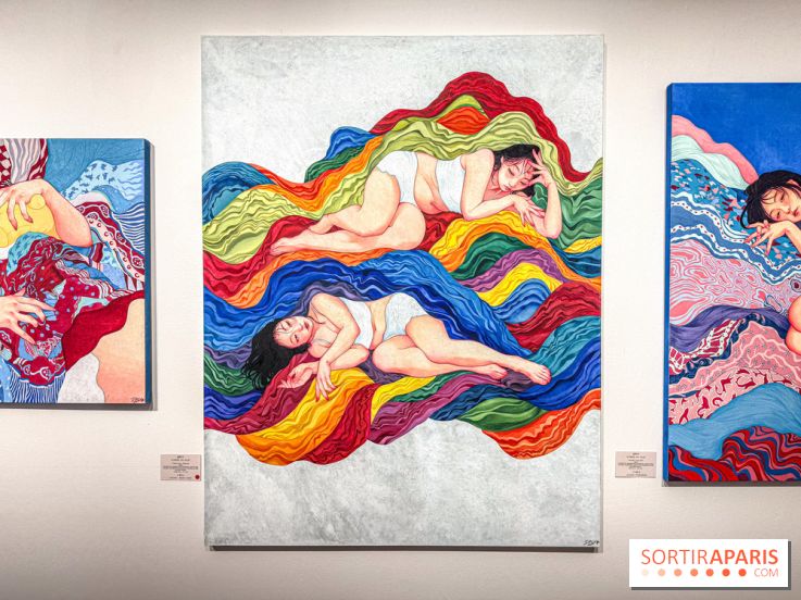 Zipcy à Paris : l’exposition La Forteresse Douce à la galerie Goldshteyn-Saatort - IMG 6608